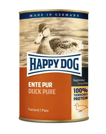HAPPY DOG Ente Pur cu rață 400 g