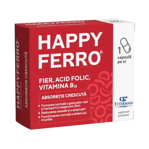 Happy Ferro, 30 capsule, Fiterman