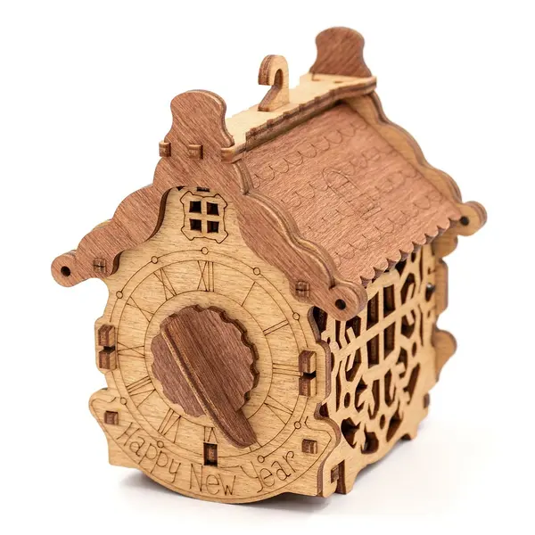 Happy New Year Box - Wooden kit
