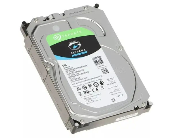 Hard Disk 6 Tera Seagate SkyHawk Surveillance Edition, HDD 6TB ST6000VX009