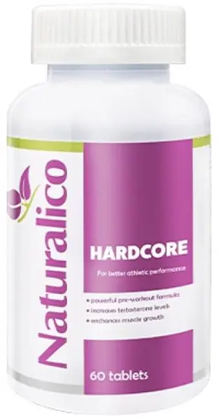 Hardcore, 60 tablete, Naturalico