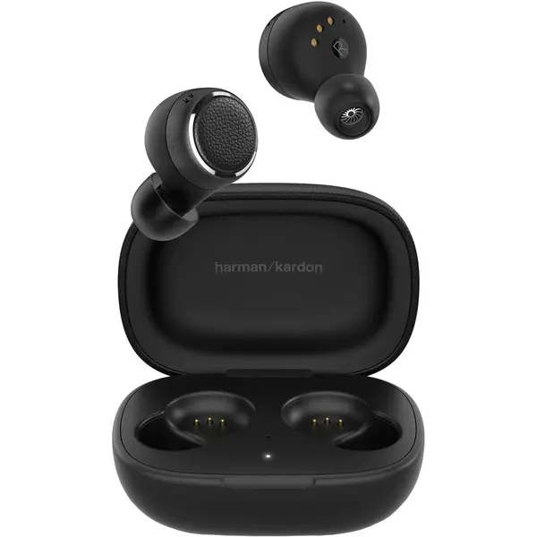 HARMAN KARDON Casti audio in-ear Harman Kardon Fly TWS, True Wireless, Bluetooth, Asistent Google & Amazon Alexa, Negru