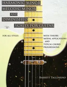Harmonic Minor, Melodic Minor, and Diminished Scales for Guitar, Paperback/Barrett Tagliarino