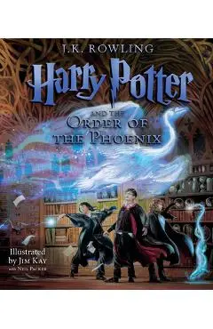 Harry Potter and the Order of the Phoenix: The Illustrated Edition (Harry Potter, Book 5) (Illustrated Edition) - J. K. Rowling