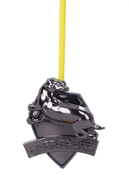 Harry Potter Hufflepuff Crest (silver) Hanging 6cm