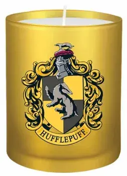 Harry Potter: Hufflepuff Glass Votive Candle/Insight Editions