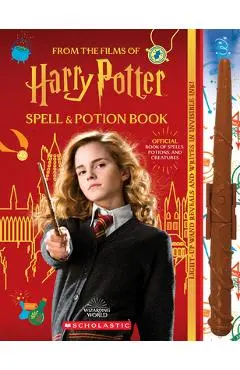 Harry Potter Spell and Potion Book: Official Book of Spells, Potions, and Creatures - Cala Spinner