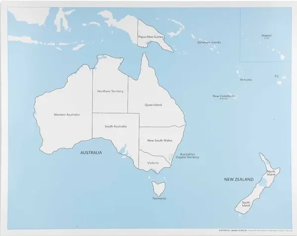 Harta Oceania Smart Baby
