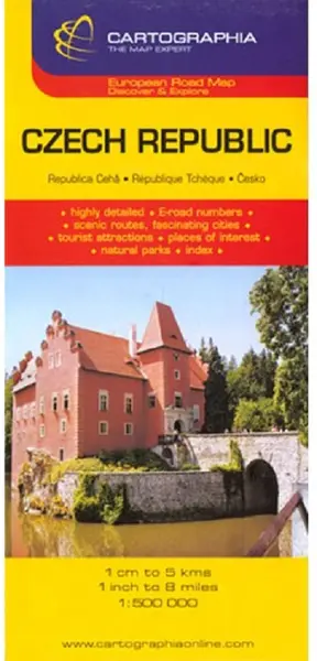 Harta rutiera Cehia |