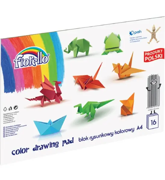 Hartie color A4, 80g m ² ,16 file set