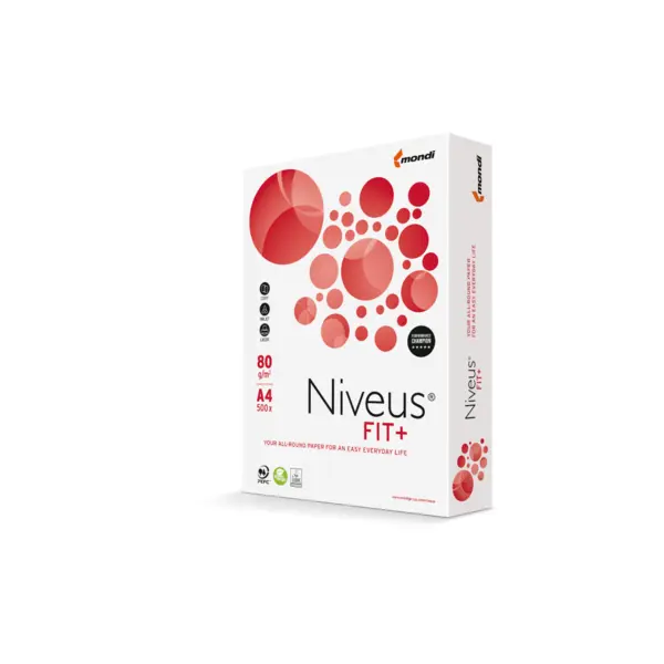 Hârtie copiator A4 Niveus Fit 80 g/mp 500 coli/top Hârtie copiator A4 Niveus Fit 80 g/mp 500 coli/top