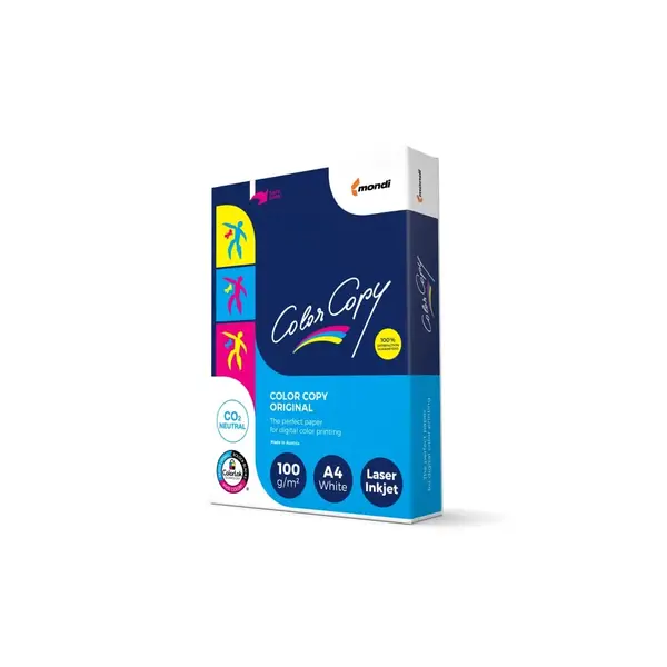 Hartie copiator alba A4 100 g/mp 500 coli/top Color Copy Hartie copiator alba A4 100 g/mp 500 coli/top Color Copy