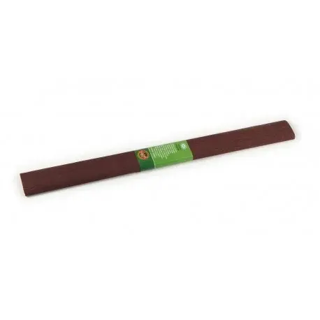 Hartie creponata 50x200 cm,maro inchis,10 bucati set