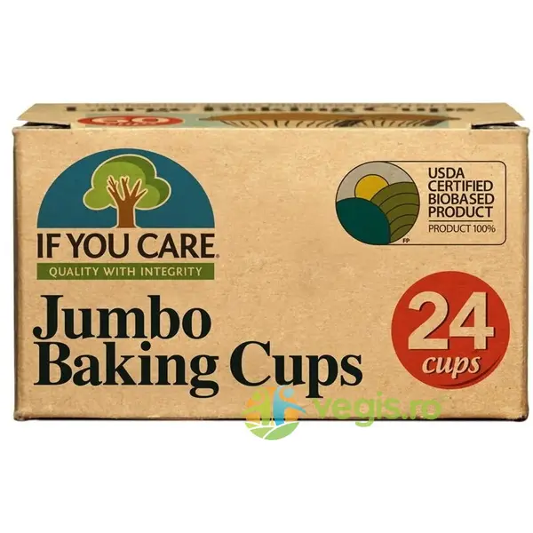 Hartie de Copt Briose Nealbita, fara Clor si Compostabila Jumbo 24buc