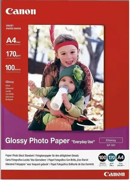 Hartie Foto Canon Glossy GP-501 A4 (100 coli)