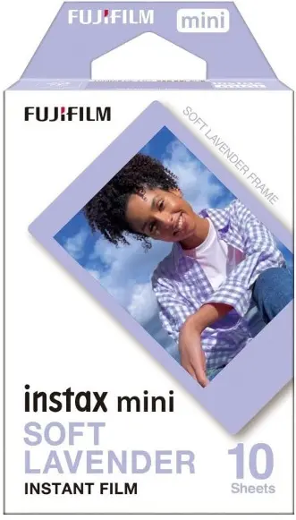 Hârtie foto Fujifilm instax - Soft Lavender, 10 buc
