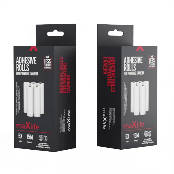 Hartie Foto MaXlife pentru Camera Digitala MXPC-100, Set 5 bucati