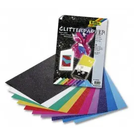 Hartie Glitter colorata mare