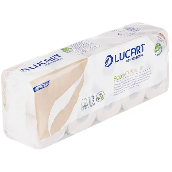 Hartie Igienica, 2 Straturi, 10 Role, Lucart Econatural