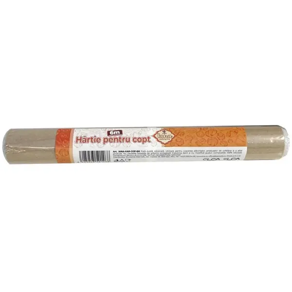 Hartie pentru Copt Iana, Maro, 6 m x 29 cm, Elcadis