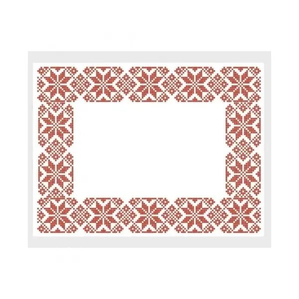Hartie pentru Tava, Model Traditional, Alba 30 x 40 cm, 1000 Bucati