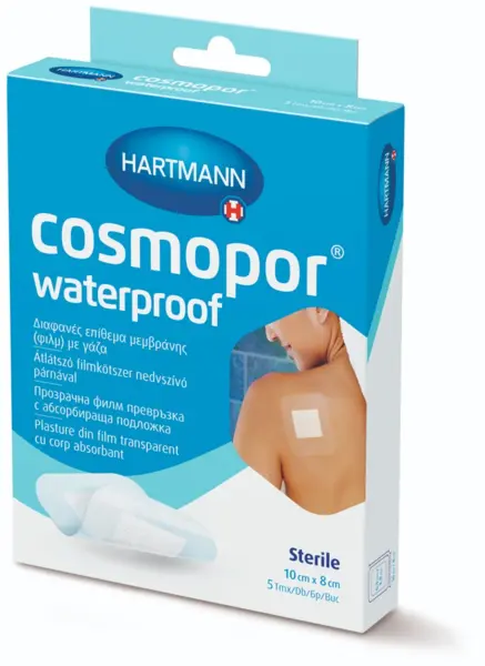 Hartmann Cosmopor Waterproof Plasturi sterili 10 cm x 8 cm 5 bucati