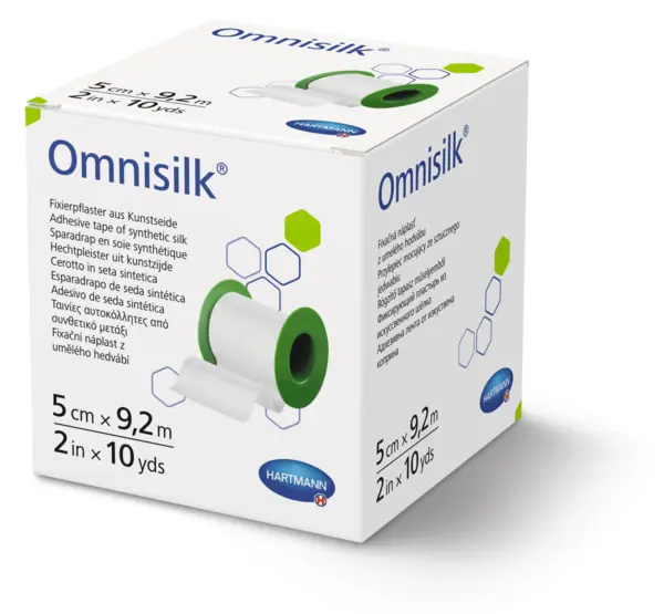 Hartmann Omnisilk hospital matase 5 cm X 9,2 m