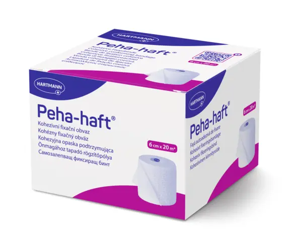 Hartmann Peha-Haft Bandaj Fixare autoadeziv 6cm x 20m