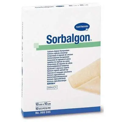 Hartmann Sorbalgon Pansament 10 cm x 10 cm 10 bucati
