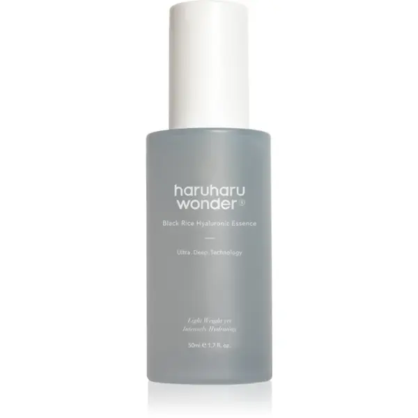 Haruharu Wonder Black Rice Hyaluronic Essence emulsie hidratanta pentru regenerarea și hrănirea tenului 50 ml