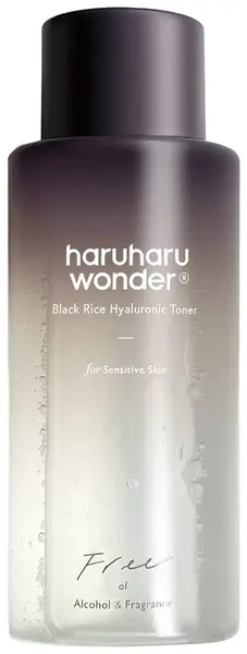 Haruharu Wonder Black Rice Toner facial cu acid hialuronic, fără parfum, 300 ml