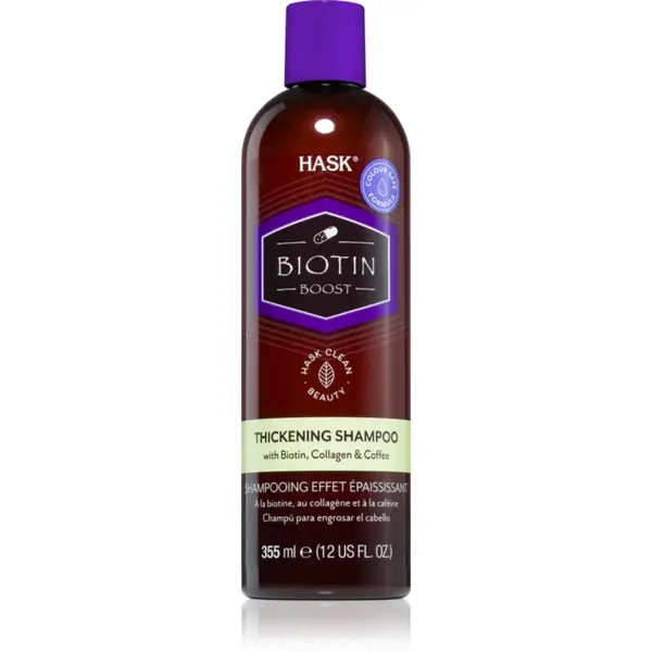 HASK Biotin Boost sampon fortifiant pentru păr cu volum 355 ml