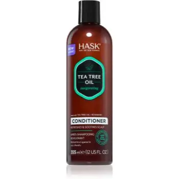 HASK Tea Tree Oil & Rosemary balsam revigorant pentru un scalp uscat, atenueaza senzatia de mancarime