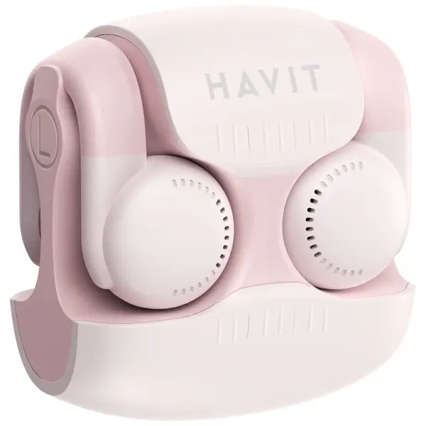 HAVIT Casti HAVIT OWS907, Bluetooth 5.3, TWS, In-Ear, Control tactil, TWS, Roz