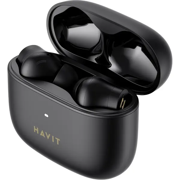 HAVIT Casti HAVIT TW958 PRO, Bluetooth 5.3, TWS, In-Ear, Control tactil, Negru