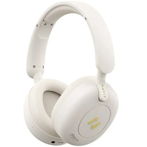 HAVIT Casti wireless HAVIT H655BT, Bluetooth 5.3, Bej