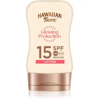 Hawaiian Tropic Glowing Protection Mini cremă pentru plaja SPF 15