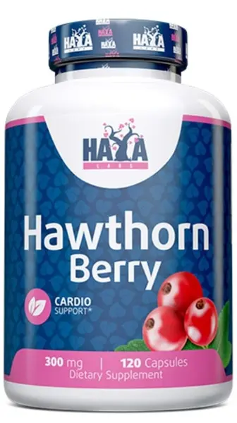 Hawthorn Berry, 300 mg, 120 capsule, Haya Labs