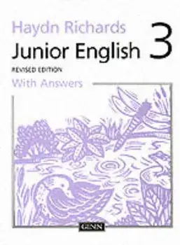 Haydn Richards : Junior English :Pupil Book 3 With Answers -1997 Edition, Paperback/***