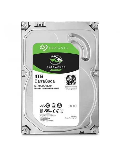 HDD 4 TB; 3.5", S-ATA III; SEAGATE BARACUDA, ST4000DM005, NOU