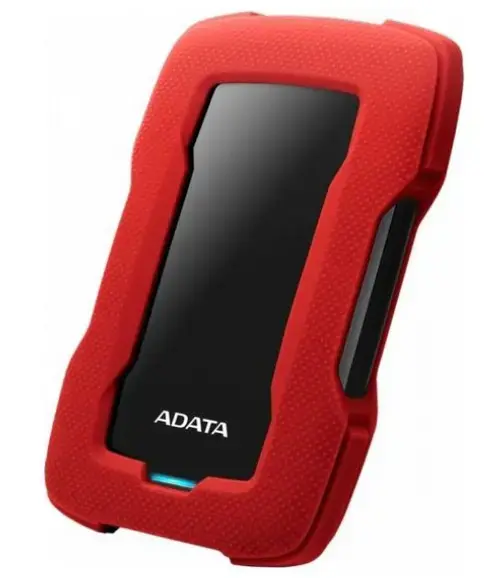 HDD Extern A-DATA Durable HD330, 1TB, 2.5inch, USB 3.1 (Rosu)