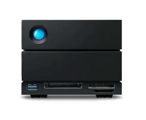 HDD Extern LaCie 2big Dock 32TB Thunderbolt 3 USB 3.2 (Negru)