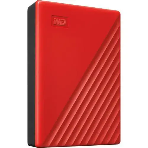 HDD Extern Western Digital My Passport, 4TB, USB 3.0, 2.5inch (Rosu)