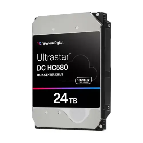 HDD Server Western Digital HGST ULTRASTAR DC HC580 0F62796, 24TB, 512MB, 7200 RPM, SATA-III 6Gb/s, 512E SE NP3, 3.5inch