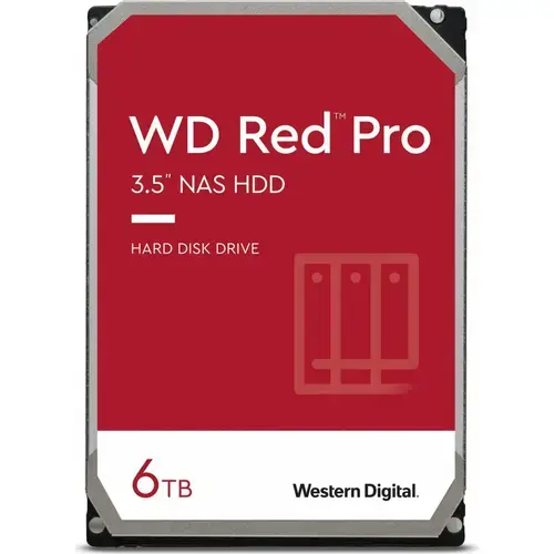 HDD Western Digital Red Pro 6TB SATA-III 7200RPM 256MB