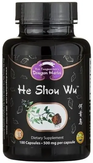 He Shou Wu, 100 capsule, Dragon Herbs
