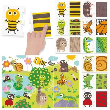 Headu - Montessori puzzle atinge si observa