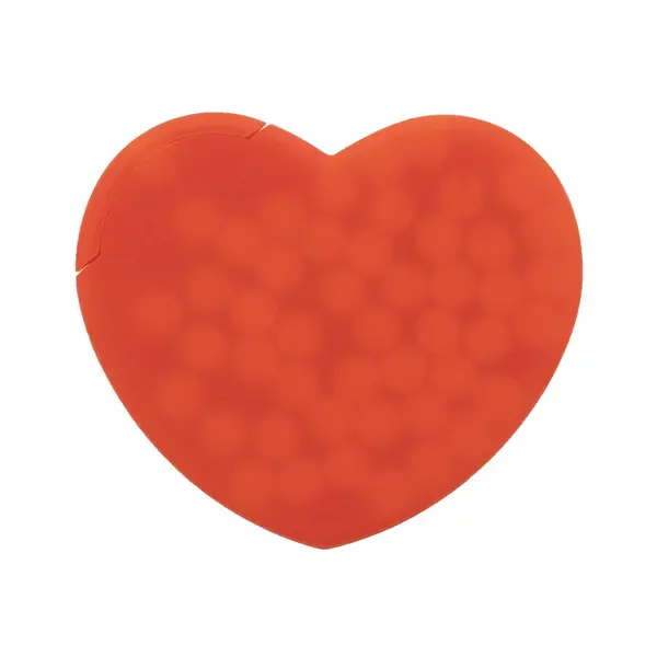 HeartMint dispenser bomboane mentolate - roșu