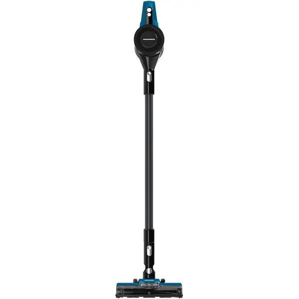 HEINNER Aspirator vertical Heinner V-go Max HSVC-MB22.2BL, filtrare ciclonica, acumulator li: 22.2v, putere: 300w si 3 viteze, putere absorbtie: 90w, autonomie max 20 min, 2 moduri de aspirare, capacitate recipient praf: 0.7l , filtru hepa, Negru/aAlbast