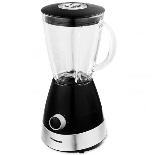 HEINNER Blender de masa Heinner HBL-550S, putere: 550W, 2 viteze + functie Pulse, bol din sticla, capacitate
